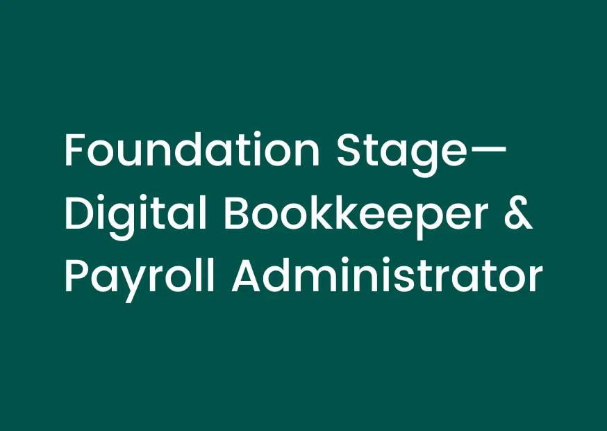 Digital Bookkeeper & Payroll Administrator