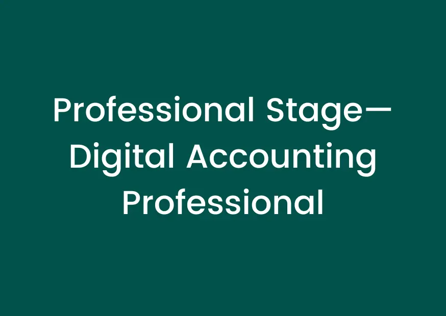 Digital Accounting Professional